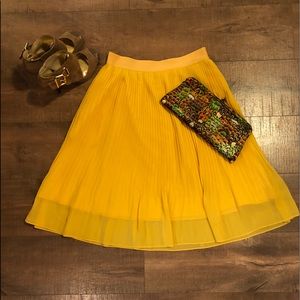 A New Day Pleated Skirt